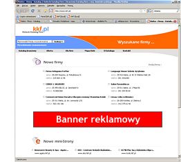 Banner na głónej stronie portalu