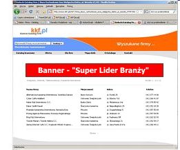 Banner Super Lider Branży