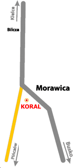 Mapa dojazdu